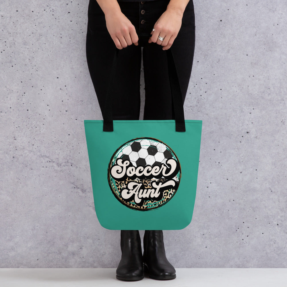 Soccer Aunt Tote Bag