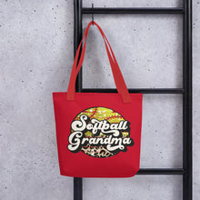 Load image into Gallery viewer, Softball Grandma Tote bag
