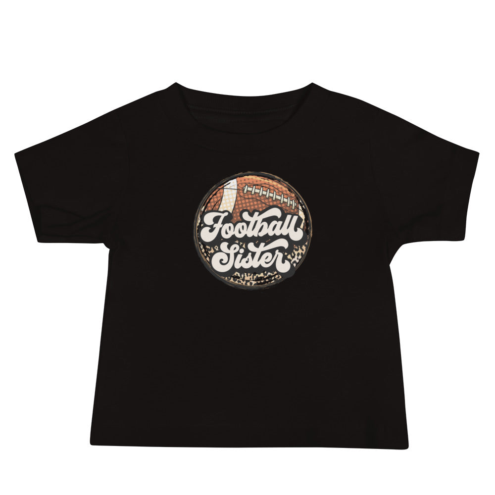 Football Sister Baby Tee