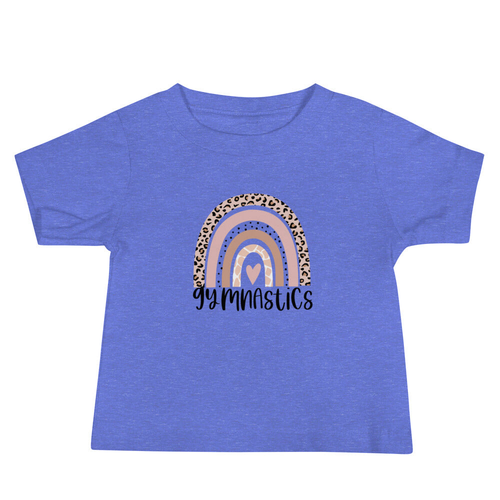 Gymnastics Rainbow Baby Tee