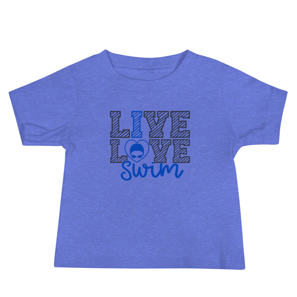 Live Love Swim Baby Tee