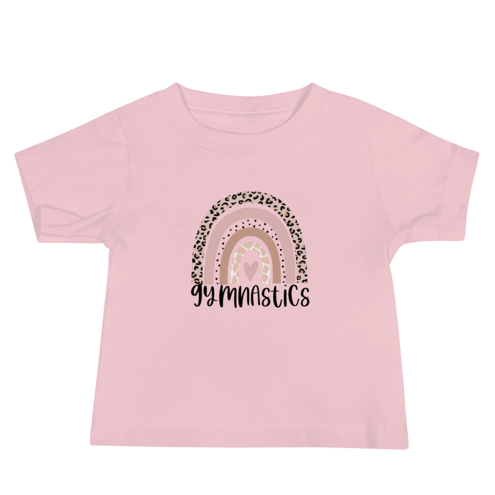 Gymnastics Rainbow Baby Tee