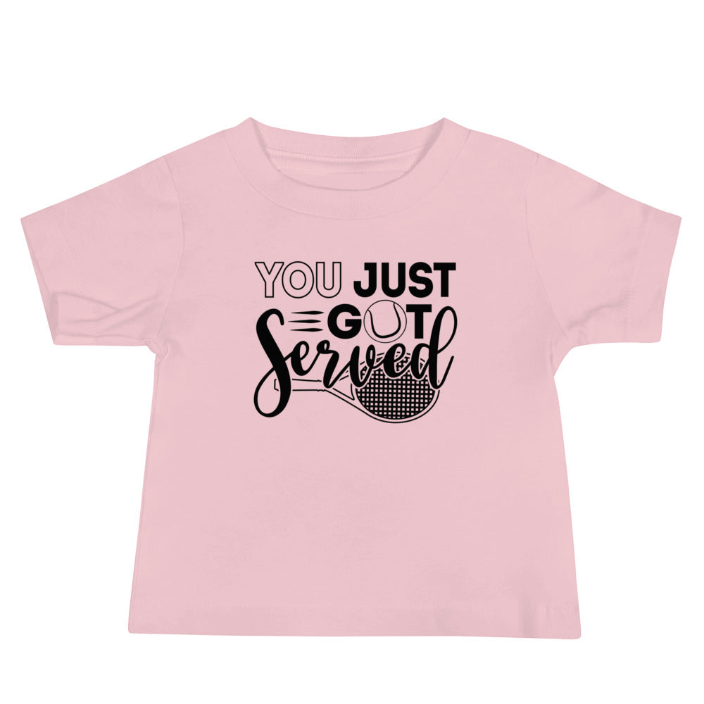 You Just Got Served Tennis Baby Tee