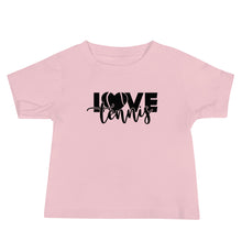 Load image into Gallery viewer, Love Tennis Baby Tee
