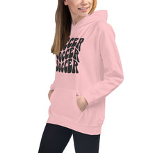 Load image into Gallery viewer, Soccer Wave Youth Hoodie
