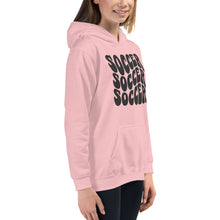 Load image into Gallery viewer, Soccer Wave Youth Hoodie
