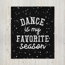 Load image into Gallery viewer, Favorite Season Dance Throw Blanket
