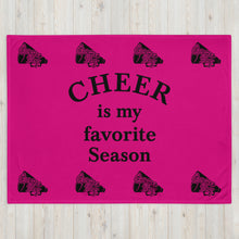 Load image into Gallery viewer, Favorite Season Cheer Throw Blanket
